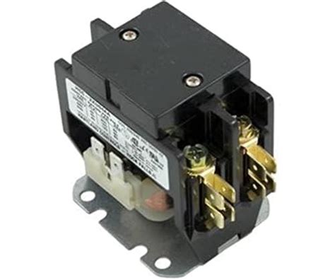 Double Pole Magnetic Contactor for Outdoor Air Conditioner 220v (Black ...