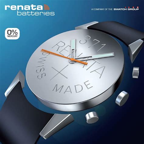 Renata Watch Battery 371 or SR920SW Swissness 1.5V 1 India | Ubuy