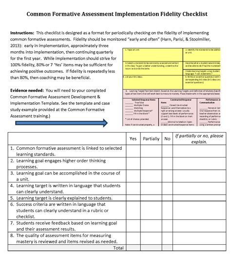 Image result for Implementation Checklist Editable Template