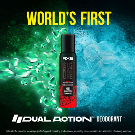 Axe Signature Intense Strong Woody Fragrance Body Deodorant for Men ...