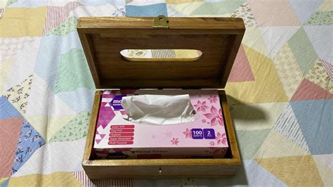 Solid Wood Tissue Box
