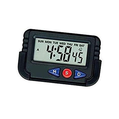 Buy SKARSH Digital Alarm Clock for car dashbord with Stop Watch Multi ...