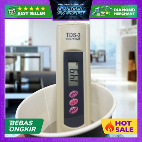 Jual TDS-3 Alat Ukur Kualitas Air TDS Water Quality Tester High Quality ...