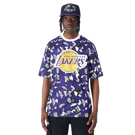 T-shirt Los Angeles Lakers NBA Team AOP - T-shirts - Kleding - Heren