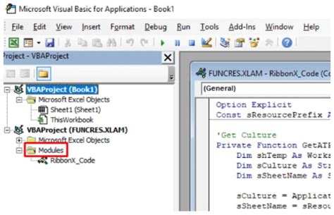 VBA Editor in Excel 的图像结果