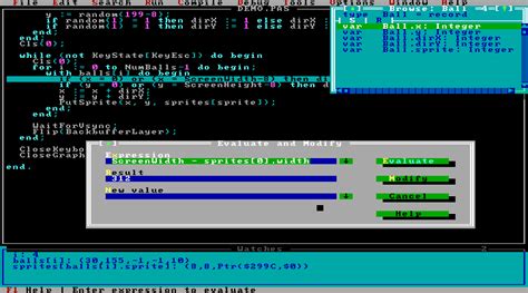 Turbo Pascal 的图像结果