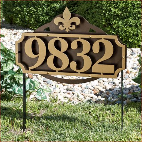 30 House Number Signs Ideas For 2020 - The Architecture Designs