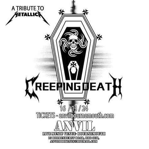 Creeping Death - A Tribute To Metallica , The Anvil, Bournemouth, 16 ...