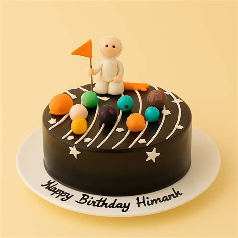 Outer Space Astronaut Cake – Brown Bear Bakers