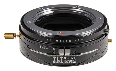 Buy Fotodiox Pro TLT ROKR - Tilt/Shift Lens Mount Adapter Compatible ...