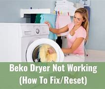 Image result for Beko Tumble Dryer Reset Button