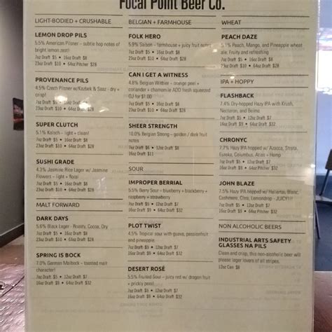 FOCAL POINT BEER CO (2026) All You Need to Know BEFORE You Go (with ...