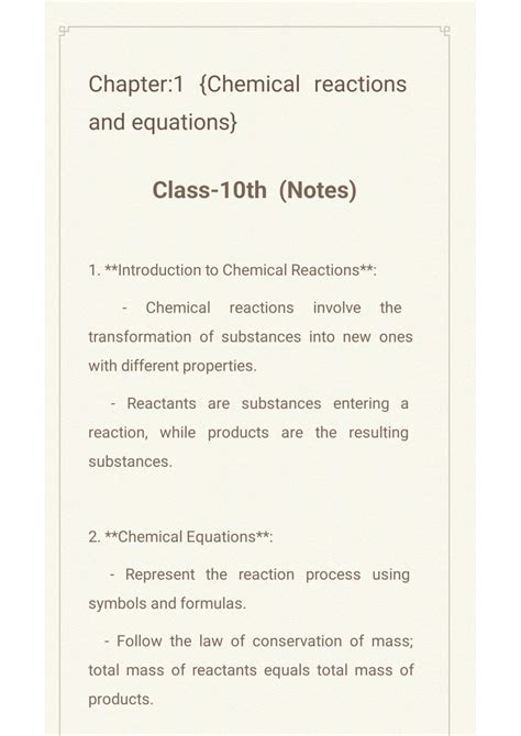 Image result for MKR Notes Science Class 10