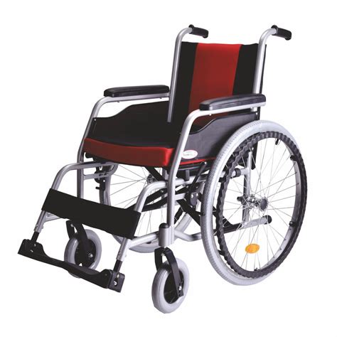 Aluminium Wheelchair with Fixed Wheels & Plastic Rim – Vissco Next