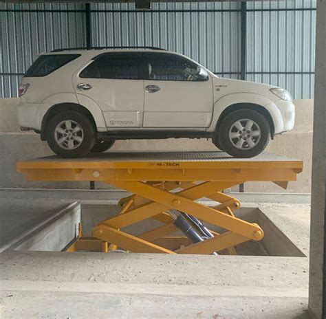 Hi Tech Material-Hydraulic Car Lift Manufacturers