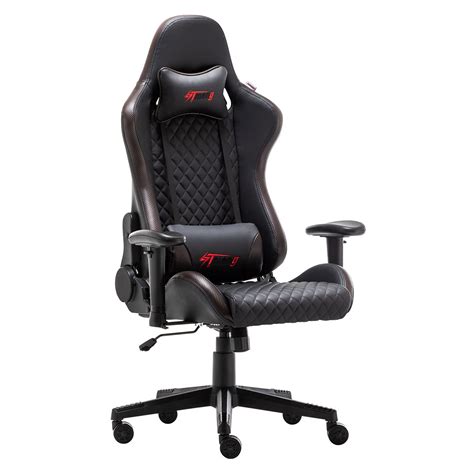 Gaming Chair High Back Reclining Computer Gaming Chair Racing Executive ...