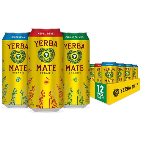 Amazon.com : Yerba Madre Organic Yerba Mate, Energy Drink Alternative ...