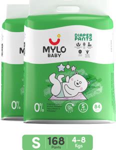 MYLO Baby Diaper Pants|Super Absorbent with Aloe Vera|Leak Proof|Anti ...