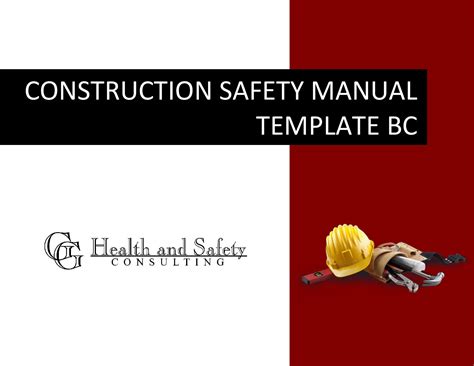 BC Construction Health and Safety Manual Plan Program Policy Template