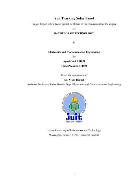 Image result for Sun Tracking Solar Panel Project