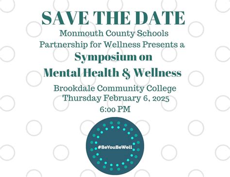 MCSPW Symposium on Mental Health & Wellness, Brookdale Community ...