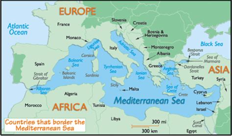 Major Seas of the world - Geography for UPSC CSE PDF Download