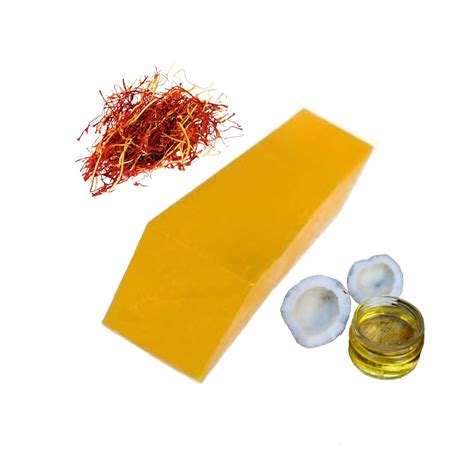 Buy Kesar soap base (500 gm) 100% Natural Saffron soap base Online at ...