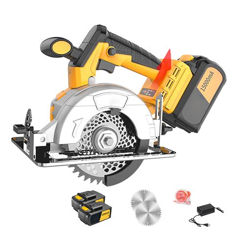 Himna Pettr Cordless Electric Circular Saw Cutting Angle 45 Depth ...