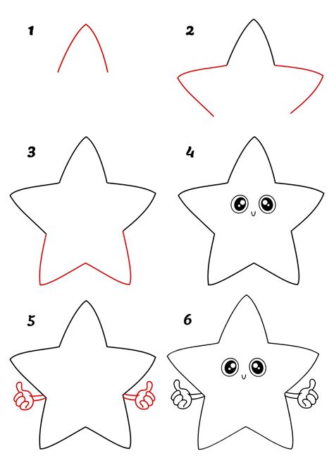 Image result for Star Tutorial Drawing