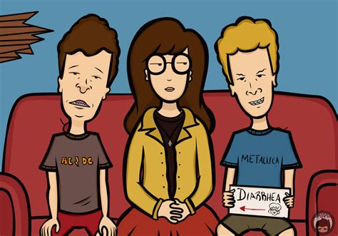 Daria + Beavis and Butthead crossover by ordartz on DeviantArt