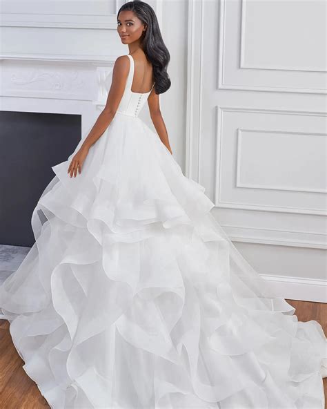 Organza wedding dress 60 photos - Astyledwedding.com