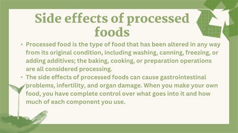 Processed Foods Effects 的图像结果