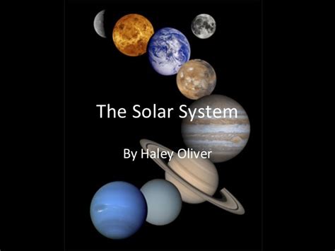 Solar System PowerPoint Project 的图像结果