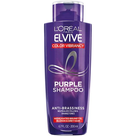 L'Oreal Paris Elvive Color Vibrancy Purple Shampoo for Color Treated ...