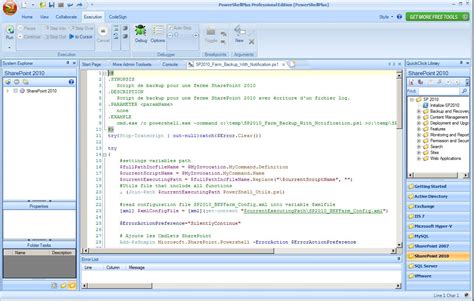 Image result for PowerShell Script Editor