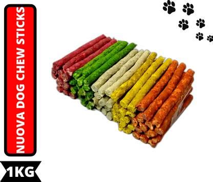 Nuova 1kg Munchy Twisted & healthy multi-flavor dog treat Chicken, Lamb ...
