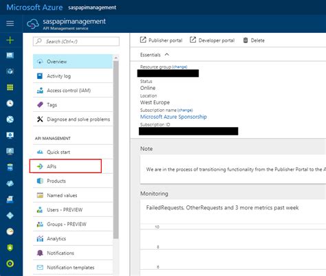 Image result for Azure API Management UI