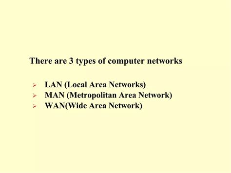 Image result for Three Types of Network