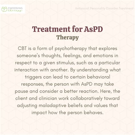 How Is Antisocial Personality Disorder Treated?