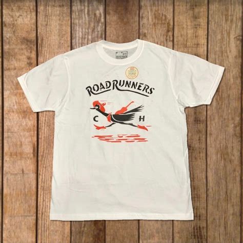 【FORTY ORIGINAL×堀口知江】RoadRunners! HANDMADE STENCIL T-SHIRT | CHIE ...