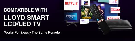 Buy Upix Smart TV Remote No. 966 (No Voice) with YouTube & Netflix ...
