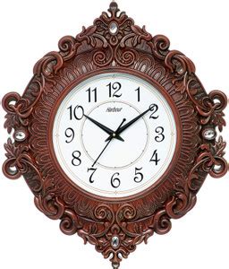 Attractionz Analog 48 cm X 41 cm Wall Clock Price in India - Buy ...