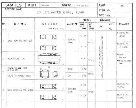 References AUX BLR WATER CIRC PUMP.pdf boiler water circ pump coupling ...