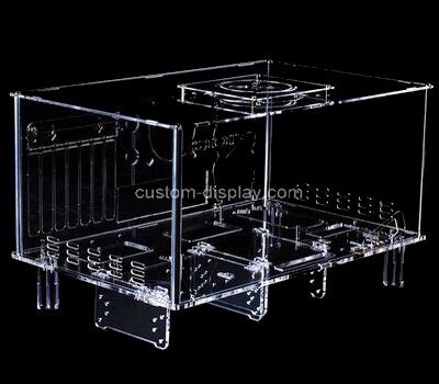 Custom pc cases, acrylic cheap pc case, plexiglass computer shell
