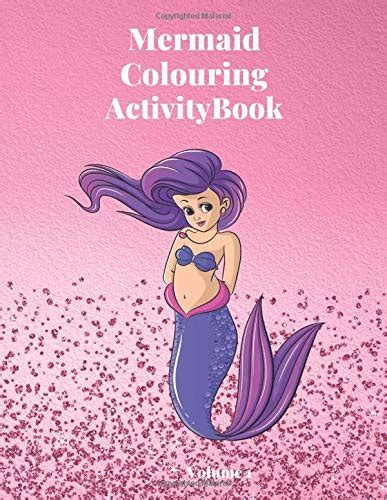 Buy Mermaid Activity Book: Volume 1. Mermaid colouring pages and dot to ...