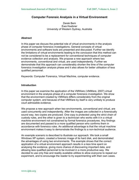 Image result for Journal About Computer Forensic