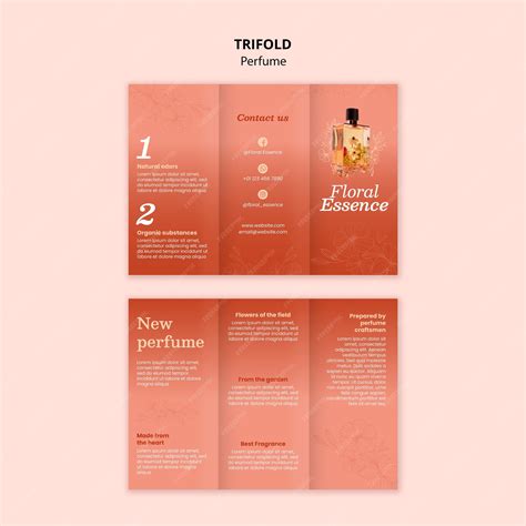 Projet de modèle de parfum | PSD Gratuite