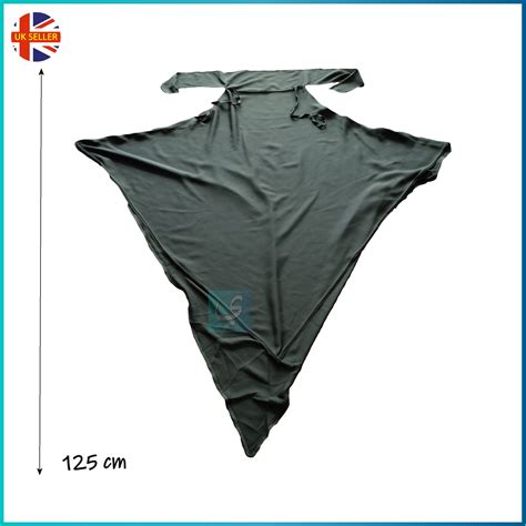 Buy XL Khimar Triangle Long Hijab for Muslimah one Piece Soft Crepe ...