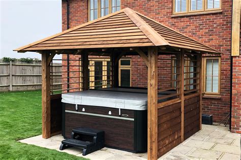 Hot Tub Gazebo Plans Customer's Photo 10' Vinyl Octagon Double Roof