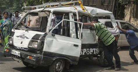 Delhi School Van Accident: Brave Kids Covered In Blood Helped In Saving ...